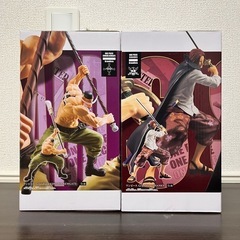 ワンピースグランディスタシャンクス白ひげフィギュア2体セット