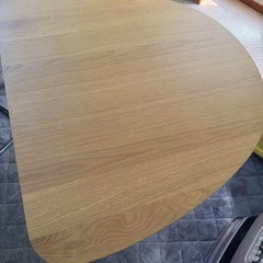 ピングー ダイニングテーブル 半円型➕椅子セット