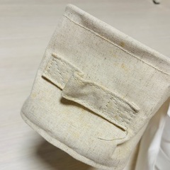 無印良品　ソフトボックス　浅型ハーフ/不織布仕切りケース　セットの画像