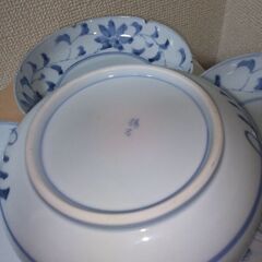 美品　おでん銅鍋両手鍋 蓋付き 約25×30㎝ 大サイズと京都たち吉取り皿5客 タチキチの画像