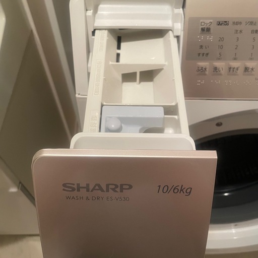 ★7月までの受渡★ SHARP ドラム式洗濯乾燥機 ES-V530 2012年製