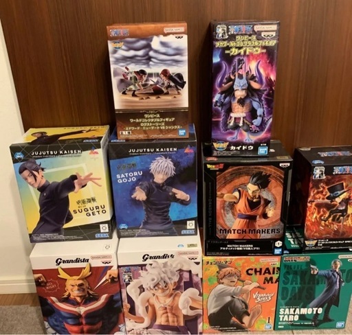 プライズフィギュア10体 (kk) 十条のフィギュアの中古あげます