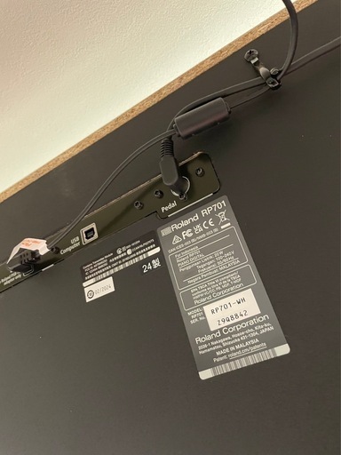 【美品】ローランド　RP701-WH24年製