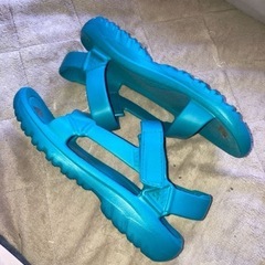 新品未使用　廃盤品 完売品　26.0cm TEVA テバ ハリケーンドリフト サンダル スポーツサンダル カドミウムグリーン 箱無しの画像