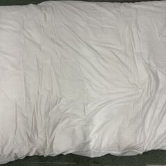 掛け布団 カバー付 赤 ③ 幅140cm×奥行180cm の画像