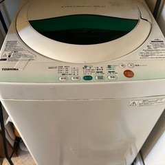 【ジャンク品】TOSHIBA東芝 5.0kg洗濯機 AW-…