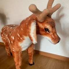 鹿の置物★オブジェ★ヴィンテージ家具の画像