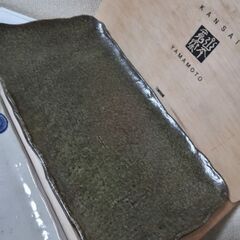 未使用　美濃焼　長角皿　長方形　大皿　Kansai Yamamoto　2枚　桃山陶器　岐阜県の画像