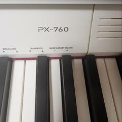 【難あり】電子ピアノ　カシオ　CASIO　PX-760　の画像