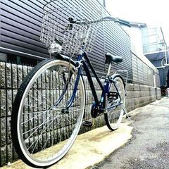 自転車 ママチャリの画像
