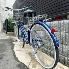 自転車 ママチャリの画像