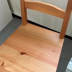 IKEA ヨックモック　木製イス4脚の画像