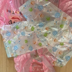 キッズ　レインコート ピンク モンキーの画像