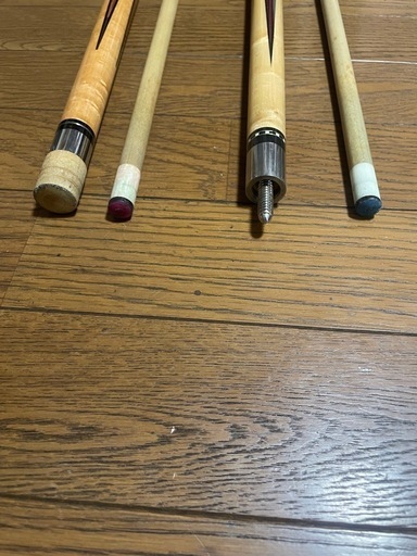 ビリヤード　キュー　2本セット