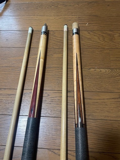 ビリヤード　キュー　2本セット