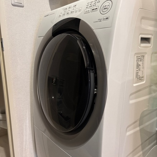 SHARPドラム式洗濯機　2023年式