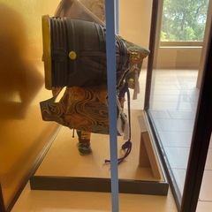 弁慶の人形　ケース付きの画像