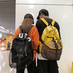 バスケットボール用バッグ ボール収納 シューズ収納 リュック 多機能 黒の画像