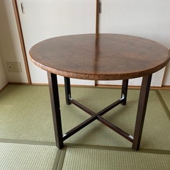 昭和アンティークテーブルの画像