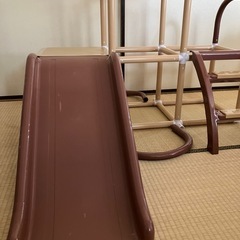 ジャングルジム滑り台