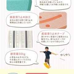 【知育玩具】体幹、バランスボードの画像