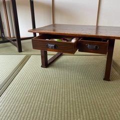 昭和アンティーク学習机の画像