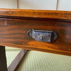 昭和アンティーク学習机の画像