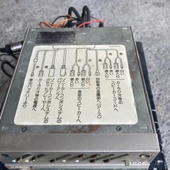レトロSONYカセット&イコライザー
　　の画像