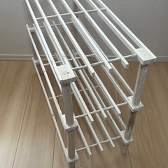 木製　ラックの画像