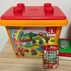 あんぱんマン　おもちゃ　3点セットの画像