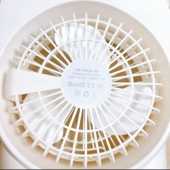 【未使用】冷風扇 首振り タイマー ミスト扇風機 氷入る 急速冷却 送風 600mlの画像