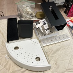 100均便利グッズと浴室小物置き