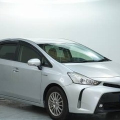【自社ローン対象】トヨタ　プリウスα　□HV/91500k…
