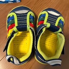 男の子水着2着＆サンダルセットの画像