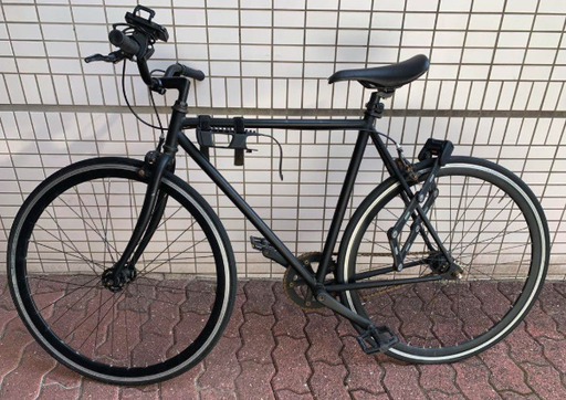 福袋 バースデイ CARTELBIKES】シングルギア ブラック【福岡市早良 ピストバイク 自転車本体