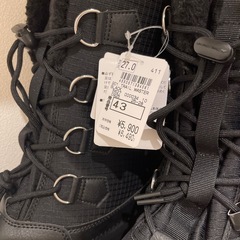 【新品未使用】男性用ブーツの画像