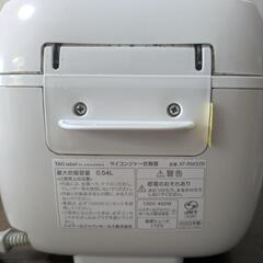 炊飯器　2022年製の画像