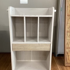 ランドセルラック（キャスター付き）　【町田市再生家具】　0627