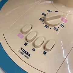 ユアサ　扇風機　の画像