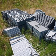 米の育苗トレイ種類バラバラの画像