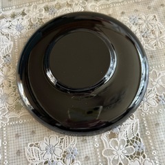 会津漆塗　茶托5枚組の画像