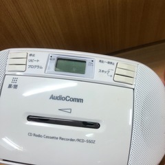 NO：3732  CDラジオカセットレコーダー‼️2018年製超お買い得品❣️の画像