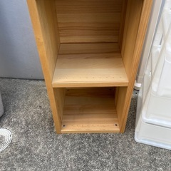 無料　カラーボックス　木製　
