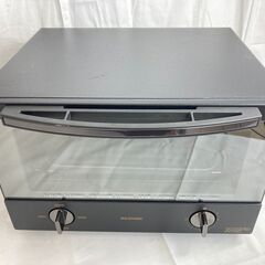《お値下げしました》JT596 IRIS OHYAMA スチームオーブントースター KSOT-012-B 2019年製 通電あたためOK 現状品 現地引き取りのみの画像
