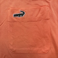 【古着】Crocodile 長袖ポロシャツの画像