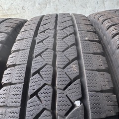 バリ山　BRIDGESTONE ブリヂストン　ブリジストン　VL1 165R14 LT スタッドレス　タイヤ　2019年製　14インチ　キャリィ　サクシードの画像