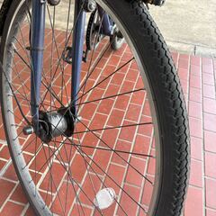 中古・自転車 (青) 6段変速の画像