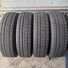 鉄ホイール付スズキ純正　バリ山　BRIDGESTONE ブリジストン VRX2 155/65R14 スタッドレス　タイヤ　2019年製　14インチ　ワゴンR などの画像