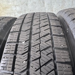 鉄ホイール付スズキ純正　バリ山　BRIDGESTONE ブリジストン VRX2 155/65R14 スタッドレス　タイヤ　2019年製　14インチ　ワゴンR などの画像