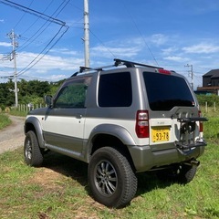 車検取立て　改造多数　リフトアップ　パジェロミニの画像